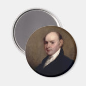 Aimant Le président américain John Quincy Adams par Gilbe (Recto/Verso)
