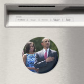 Aimant Le président Barack & Michele Obama (In Situ (Lave-vaisselle))