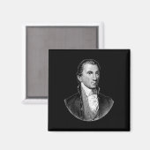 Aimant Le président James Monroe (Recto/Verso)