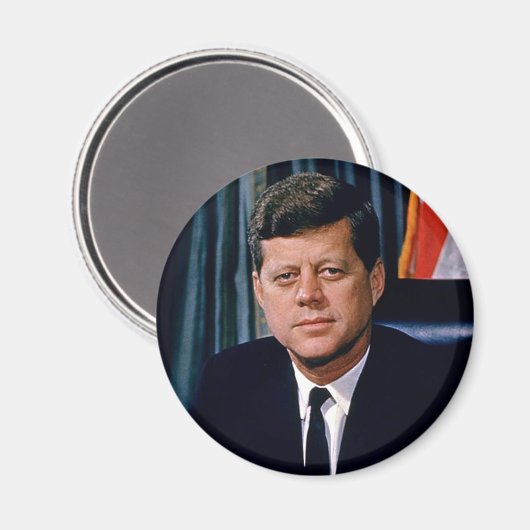 Aimant Le président John F. Kennedy (Recto/Verso)
