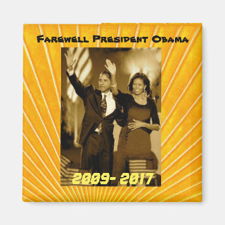Aimant Le président Obama et la première dame Michelle Ob