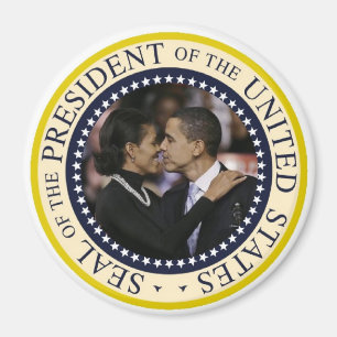 Aimant Le Président Obama Keepsake Large 3"