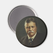 Aimant Le président Theodore Roosevelt par Forbes Lithogr (Recto/Verso)