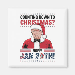 Aimant Le président Trump, le jour de l'investiture