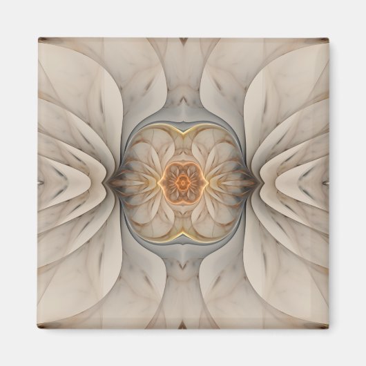 Aimant Le Primal Om Abstrait Floral (Devant)