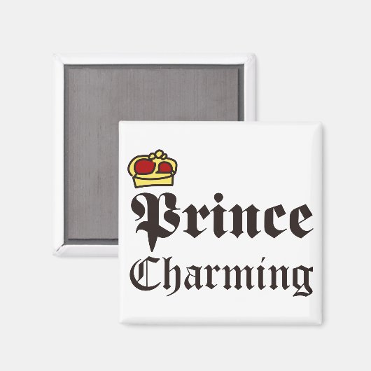 Aimant Le Prince Charming (Recto/Verso)