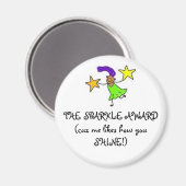 Aimant LE PRIX SPARKLE (parce que j'aime comment y... (Recto/Verso)