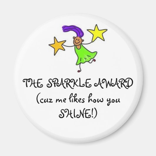 Aimant LE PRIX SPARKLE (parce que j'aime comment y... (Devant)