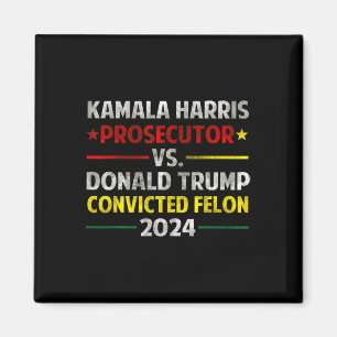 Aimant Le Procureur Harris Contre Donald Trump Condamné F