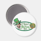 Aimant Le pub irlandais d'Obama (Recto/Verso)