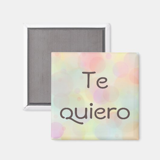 Aimant Le quiero (Recto/Verso)