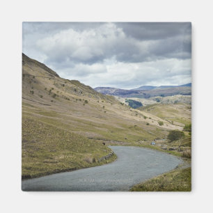 Aimant Le R-U, Angleterre, Cumbria, passage de Honister
