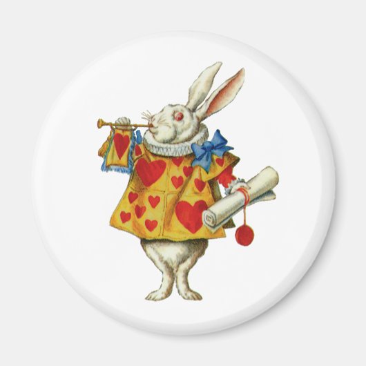AIMANT LE RABBIT BLANC D'ALICE (Devant)