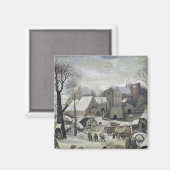 Aimant Le recensement de Bethléem (Recto/Verso)