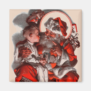 Aimant Le recouvrement de Père Noël