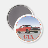 AIMANT LE RED GTX DE 1967 (Recto/Verso)