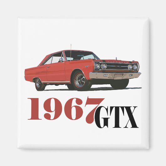 AIMANT LE RED GTX DE 1967 (Devant)