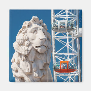 Aimant Le réfrigérateur du lion de Southbank