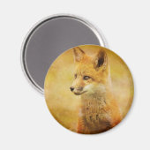 Aimant Le Renard dans le Bois (Recto/Verso)