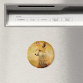 Aimant Le Renard dans le Bois (In Situ (Lave-vaisselle))
