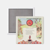 Aimant Le renard et le raisin (Recto/Verso)