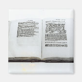 Aimant Le renard et les raisins (Devant)