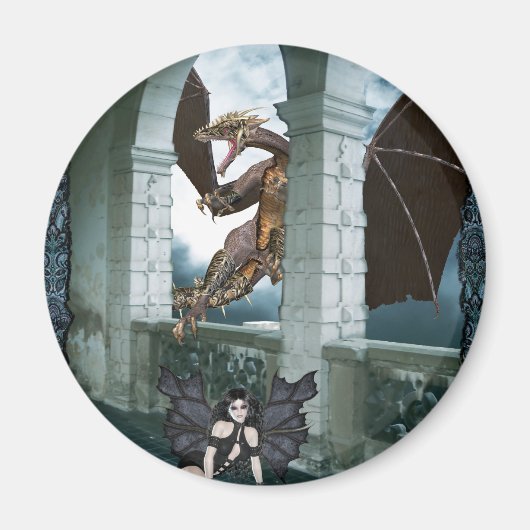 Aimant Le repaire du Dragon (Devant)