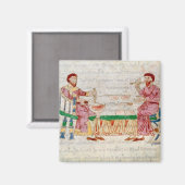 Aimant Le repas, de "De Universo" (Recto/Verso)