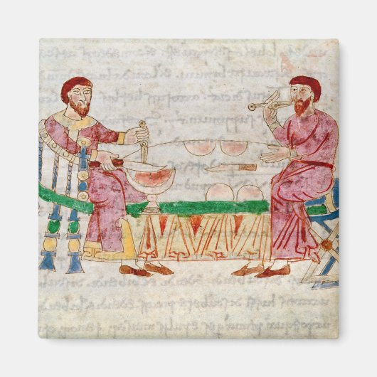 Aimant Le repas, de "De Universo" (Devant)