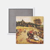 Aimant Le repas de la moissonneuse (Recto/Verso)