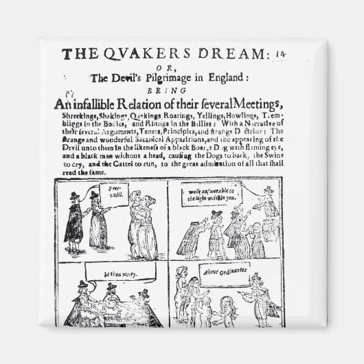Aimant Le rêve des quakers (Devant)