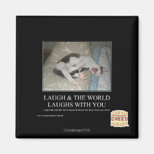 Aimant Le rire et le monde rit avec vous