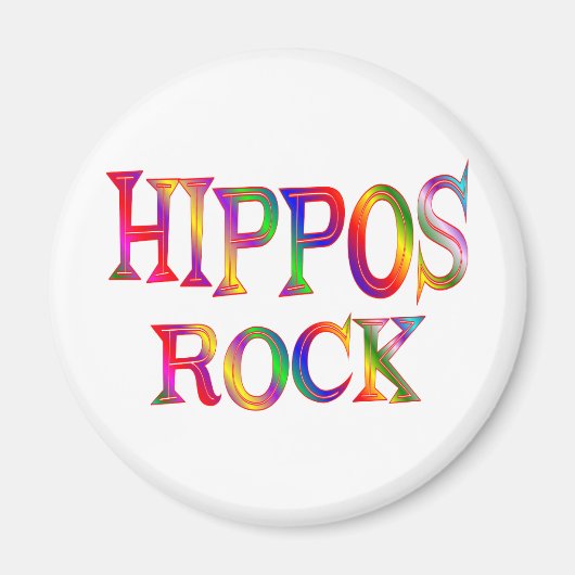 Aimant Le rocher des hippoppos (Devant)