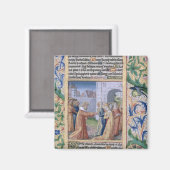 Aimant Le roi David couvrait Bathsheba (Recto/Verso)