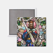 Aimant Le roi David Stainverre Art (Recto/Verso)