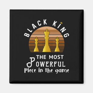 Aimant Le Roi Noir La Pièce La Plus Puissante Du Jeu Homm