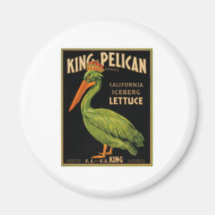 Aimant Le Roi Pelican Lettuce