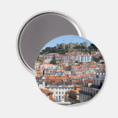 Aimant Le Rossio et la Colline du Château, Lisbonne, le (Recto/Verso)