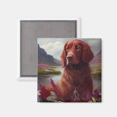 Aimant Le rouge irlandais sur une pagaie : une aventure P (Recto/Verso)