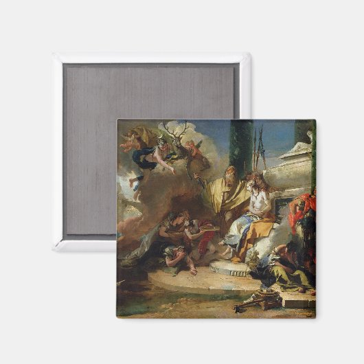 Aimant Le Sacrifice de l'Iphigénie (Recto/Verso)