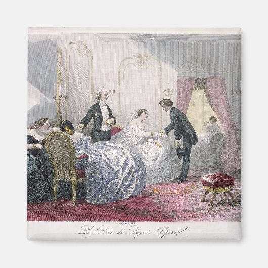 Aimant Le Salon de loge à l'Opéra (Devant)