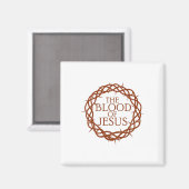 Aimant Le Sang de Jésus (Recto/Verso)
