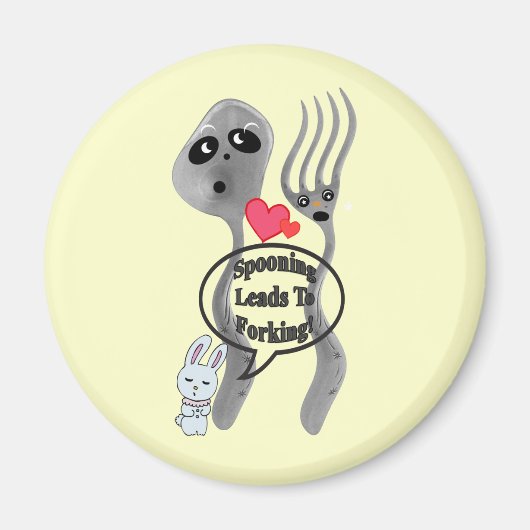 Aimant Le saut conduit à la fourche (Devant)