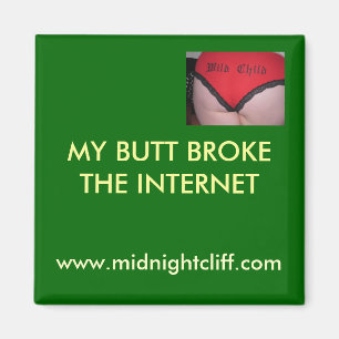 Aimant le sauvage-enfant, MON BOUT A CASSÉ L'INTERNET,