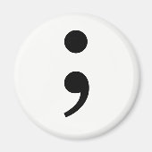 Aimant Le Semicolon (Devant)