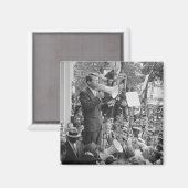 Aimant Le sénateur Robert Kennedy en campagne pour le pré (Recto/Verso)