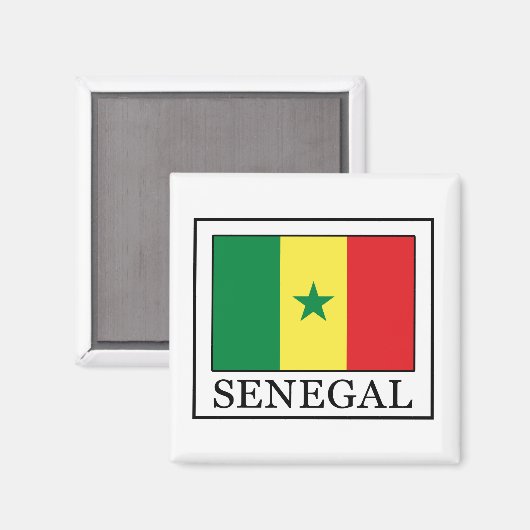 Aimant Le Sénégal (Recto/Verso)