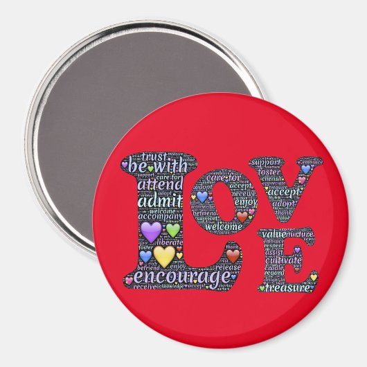 Aimant Le sens de l'amour (Recto/Verso)