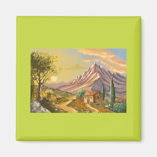Aimant Le sentier du cabanon (Devant)