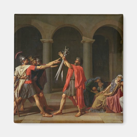 Aimant Le serment d'Horatii, 1784 (Devant)